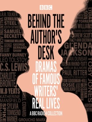 cover image of Behind the Author's Desk--Dramas of Famous Writers' Real Lives